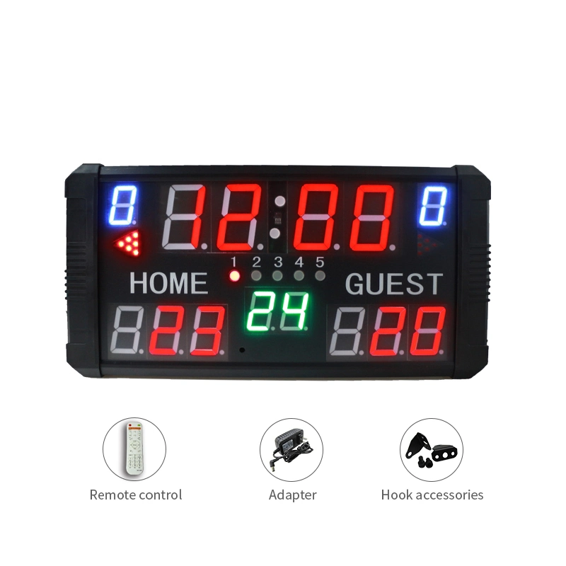 Outdoor Live Score Waterproof Digital LED Multi Sport Electronic Scoreboard for Cricket/Football/Basketball