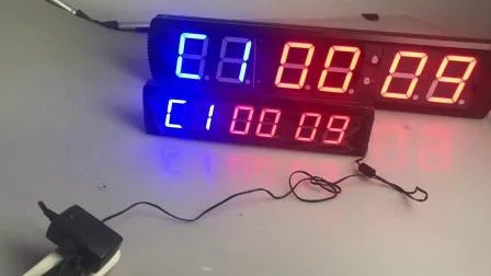 LED カウントダウンデジタル時計、ジムデジタルワークアウトタイマー
